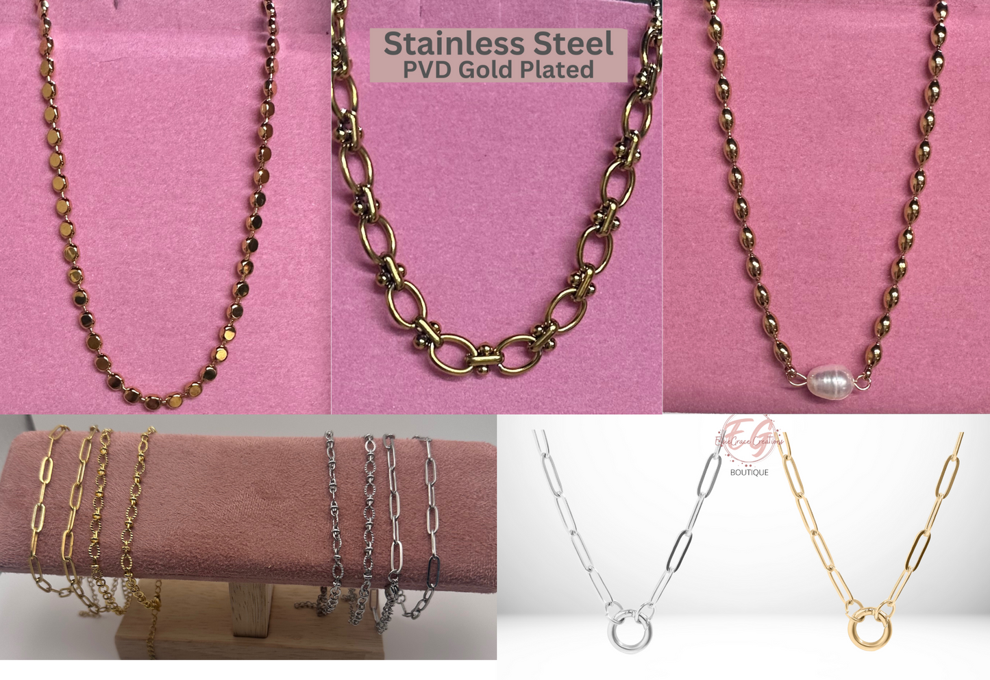 Create Your Own Charm Necklace or Bracelet (INCLUDES 1 CHARM)