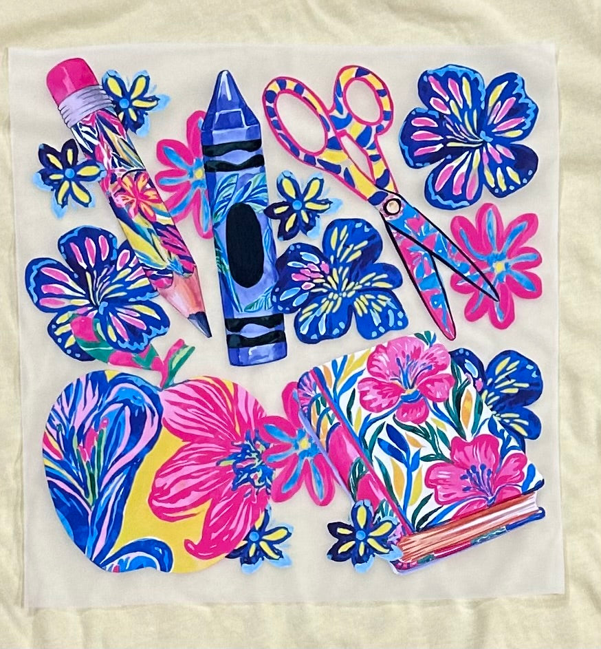 School Supplies Tee