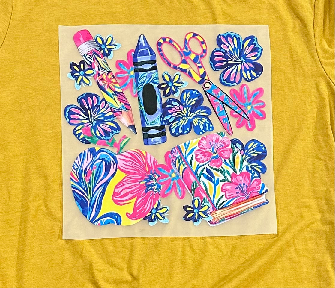 School Supplies Tee