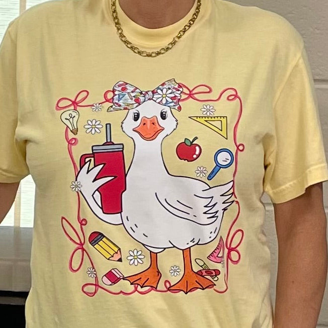 School Goose Tee