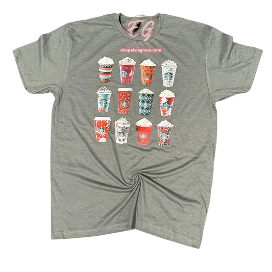 Christmas Coffee Tee