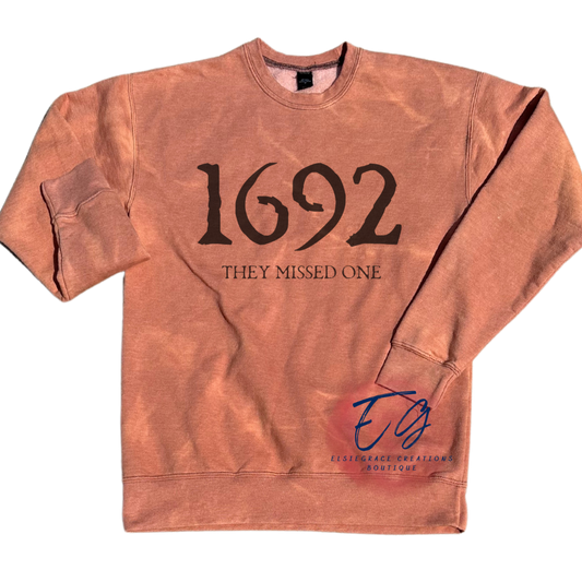 1692 BLEACHED SWEATSHIRT