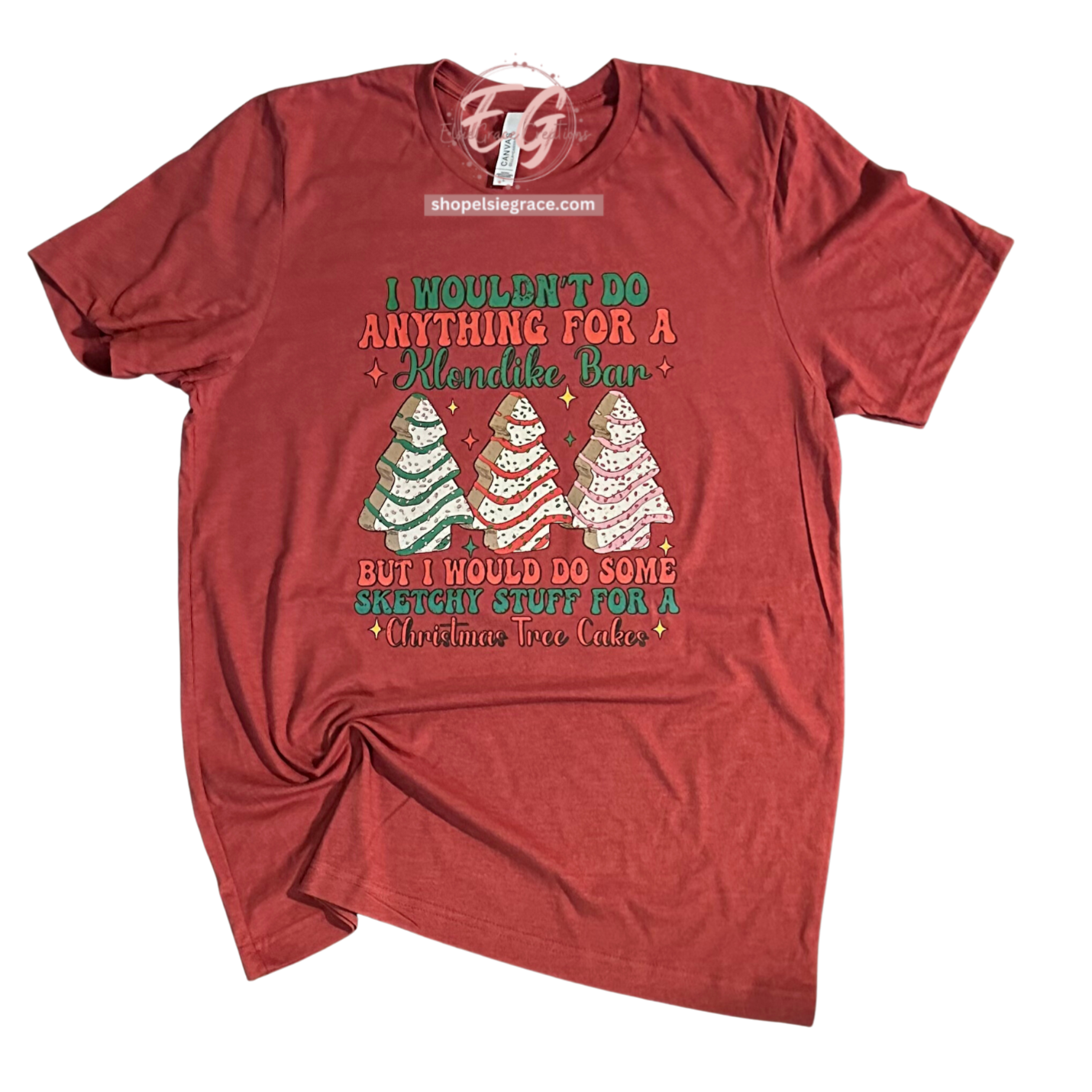 Sketchy Xmas Tree Tee