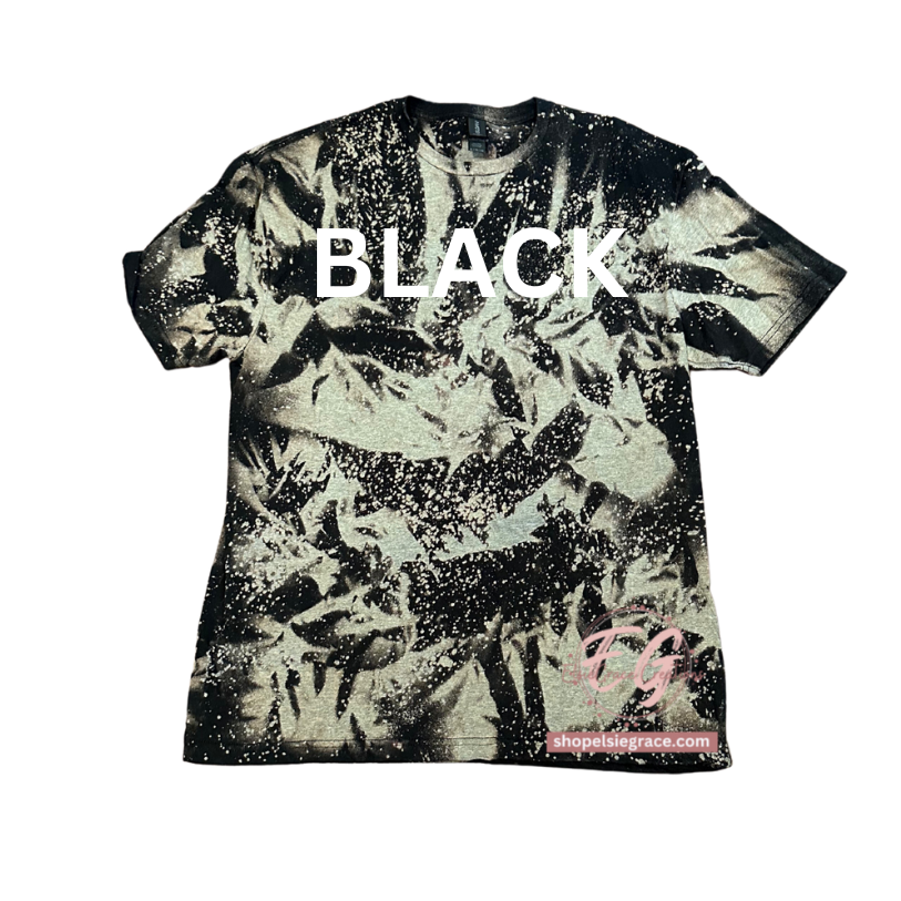 ACID WASH WHOLESALE BLEACHED TEE