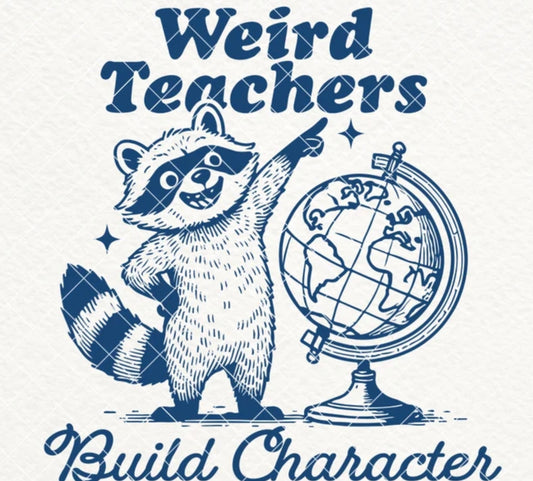 Weird Teachers Ash Grey Tee