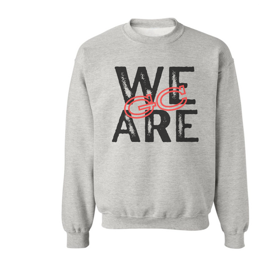 WE ARE GC ( no sleeve design) SWEATSHIRT