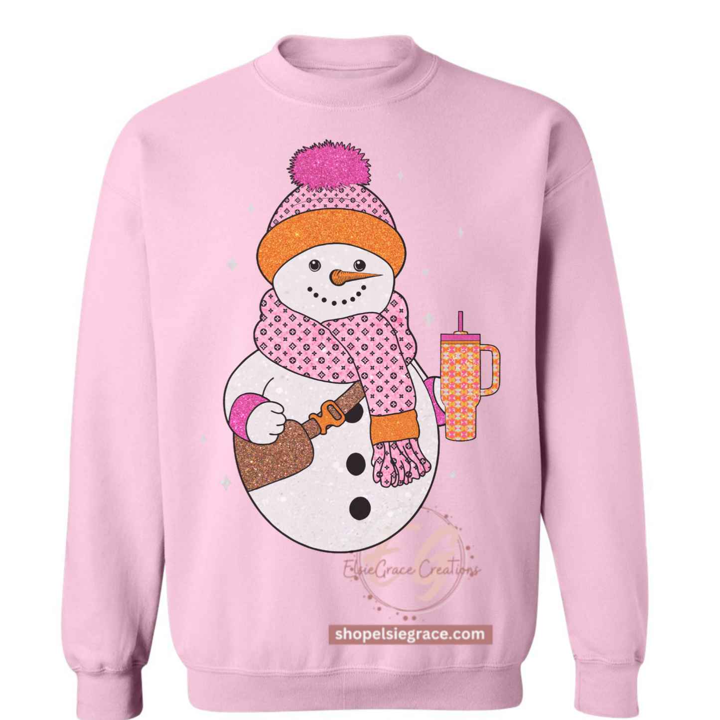 B Snowman Tee or Sweatshirt