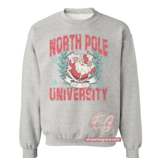 North Pole U Tee or Sweatshirt