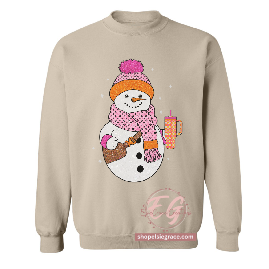 B Snowman Tee or Sweatshirt