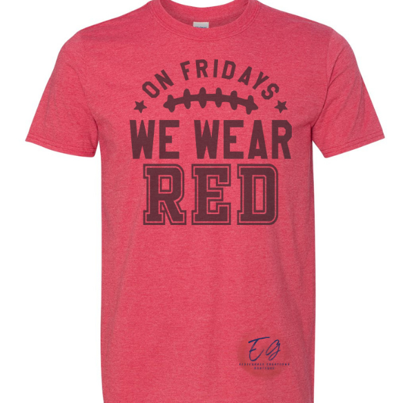 FRIDAY RED GRAPHIC TEE