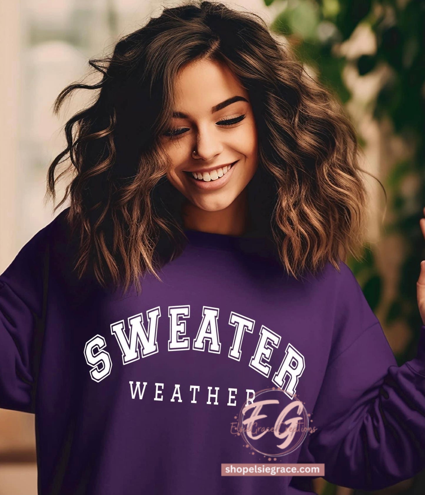 Sweater Weather Crewneck or Hoodie