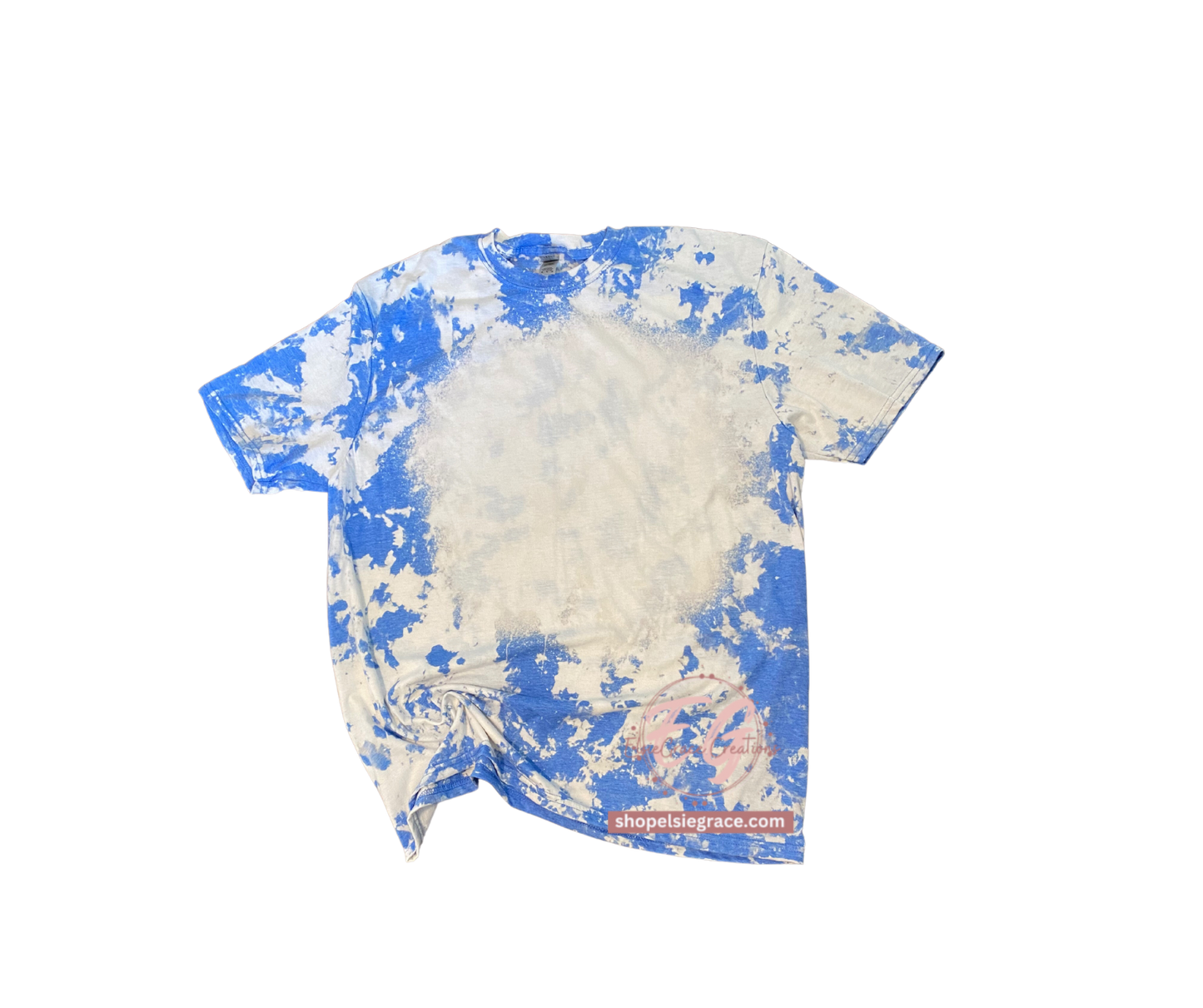 SCRUNCH STYLE  WHOLESALE BLEACHED TEE